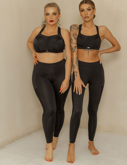 Kris Line Active Leggings Легинсы спортивные (черный) 