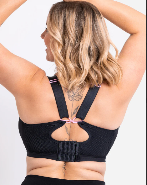 Спортивный бюстгальтер Curvy Kate Everymove Wired Multiway Sports Bra (black) 