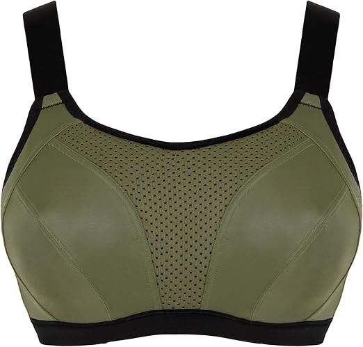 Curvy Kate Everymove Wired Multiway Sports Bra (jungle green/black) 