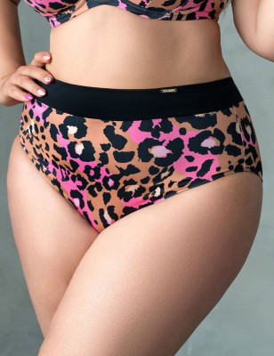 Плавки Kris Line Kenya Original Brasyliana High Waist (animalistic) 