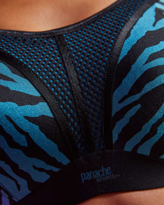 Спортивный бюстгальтер Panache Non Wired Sports bra (zebra print) 