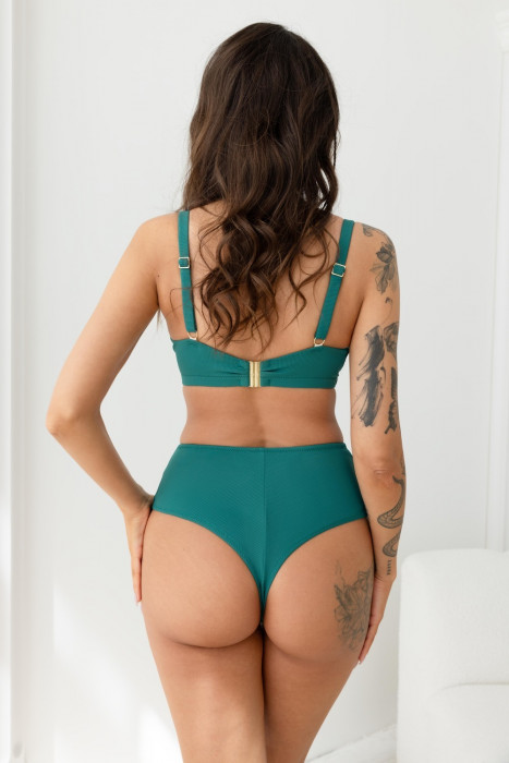 Плавки Kris Line Tarifa Brasyliana highwaist  (морская волна) 