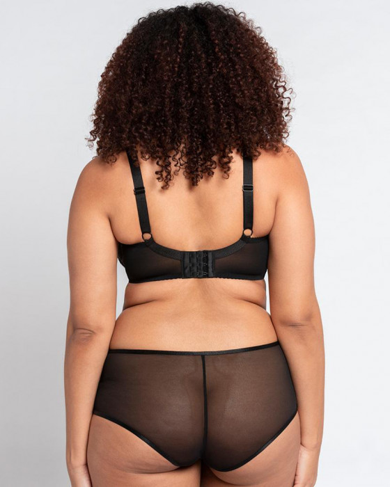 Бюстгальтер Curvy Kate Victory Allure Balcony bra (black/blush)