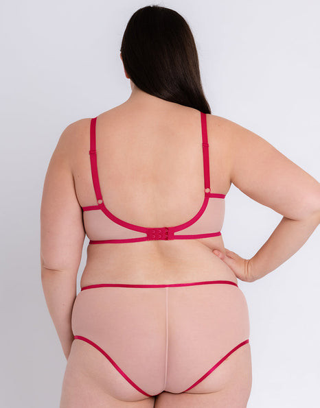Купить Купить Curvy Kate Victory Wild Balcony bra (hot pink/blush) 