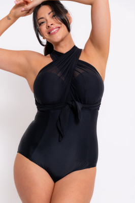 Слитный купальник Curvy Kate Wrapsody Bandeau Swimsuit слитный (black) 